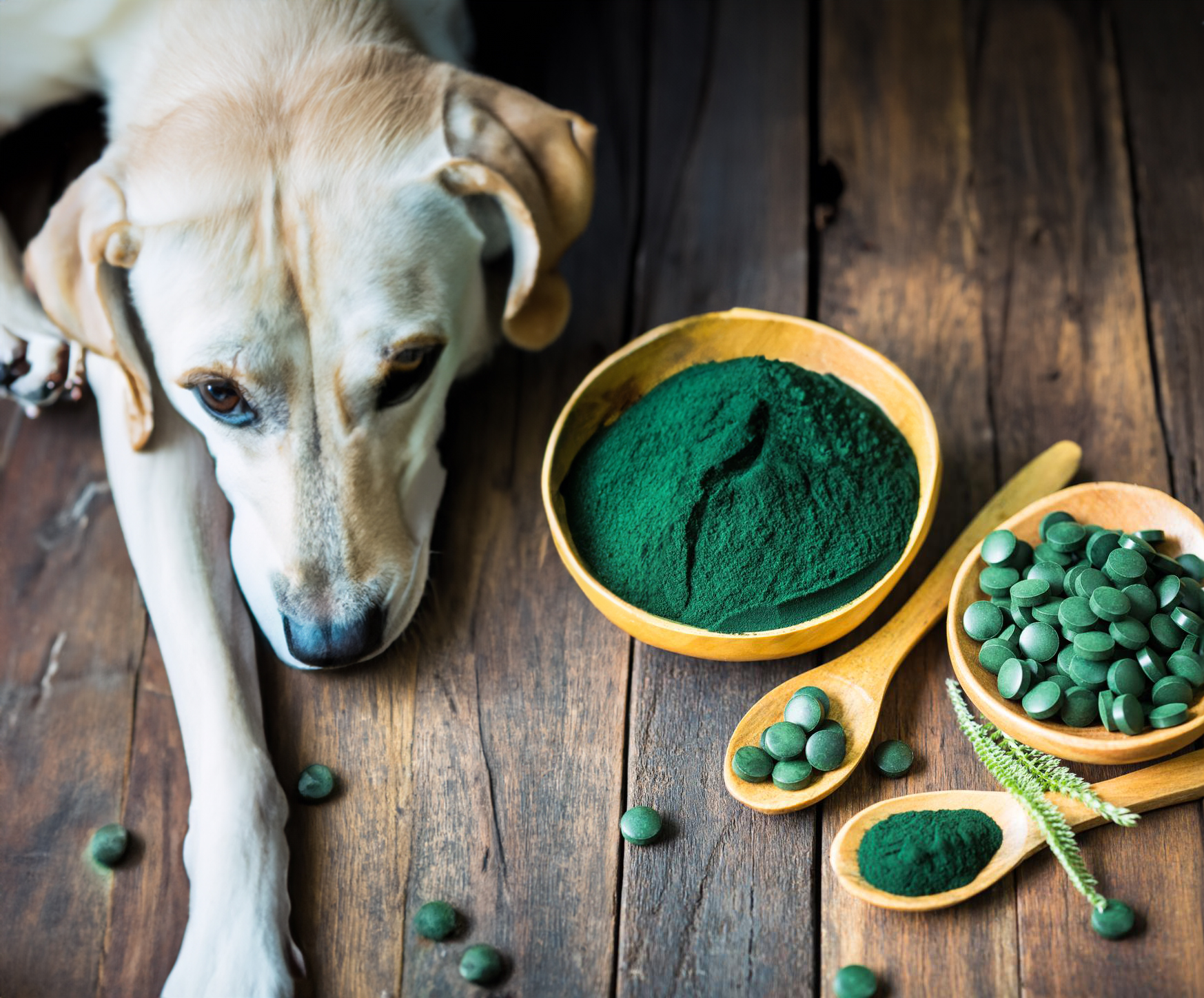 can dogs eat spirulina